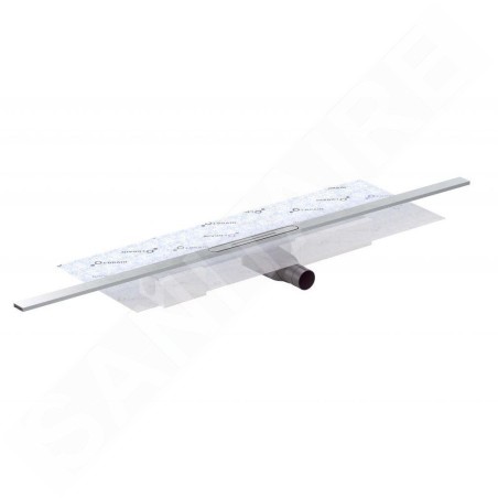 I-Drain AIO - Caniveau de douche avec étanchéité, longueur 115 mm, inox ID5A11501AIO1