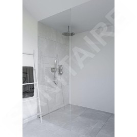I-Drain AIO - Caniveau de douche avec étanchéité, longueur 115 mm, inox ID5A11501AIO1