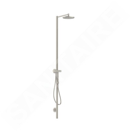 Axor Starck - Set de douche avec robinetterie, diamètre 24 mm, 1 jet, aspect inox 12670800