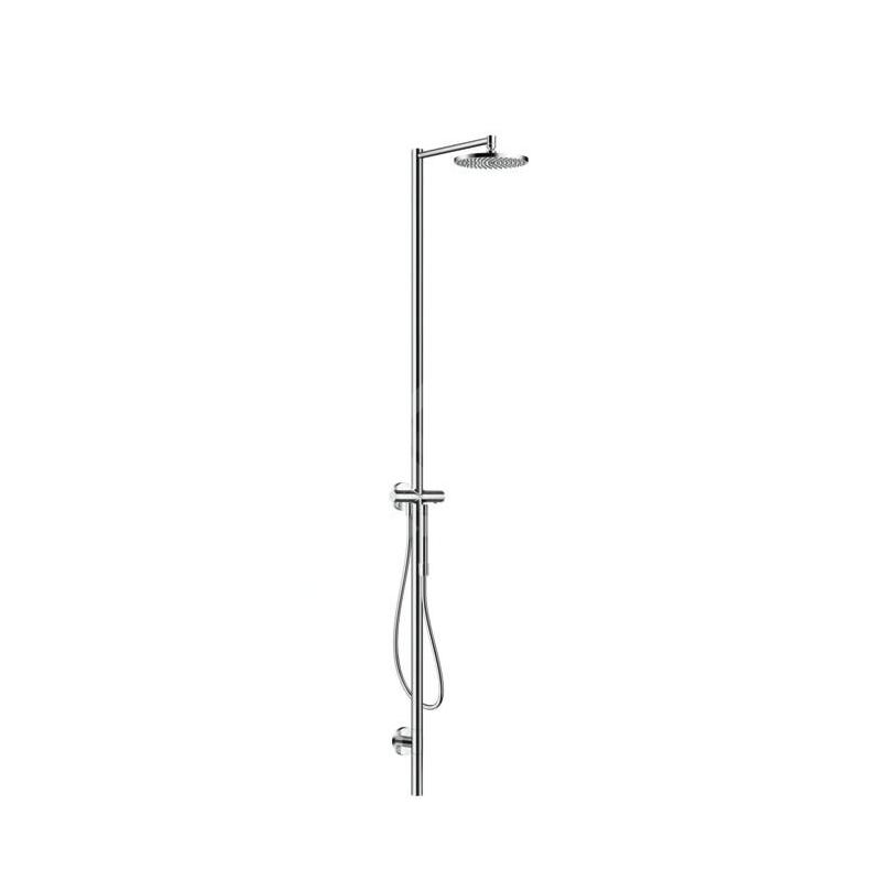 Axor Starck - Colonne de douche avec thermostat, diamètre 24 mm, 1 jet, chrome 12672000