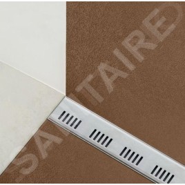 Alcadrain Grilles - Grille pour bac à douche 550 mm, acier inoxydable mat DREAM-550M