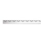 Alcadrain Grilles - Grille pour bac à douche 1050 mm, acier inoxydable HOPE-1050L