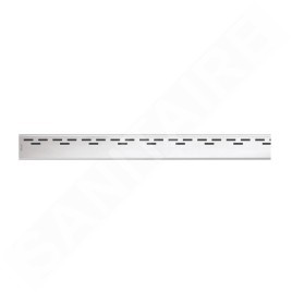 Alcadrain Grilles - Grille pour bac à douche 750 mm, acier inoxydable mat HOPE-750M