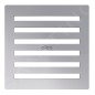 Alcadrain Grilles - Grille 102x102 mm, acier inoxydable MPV003