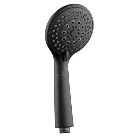 Aqualine Douches - Pomme de douche, 3 jets, noir mat SC106