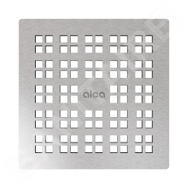 Alcadrain Grilles - Grille 102x102 mm, acier inoxydable MPV015