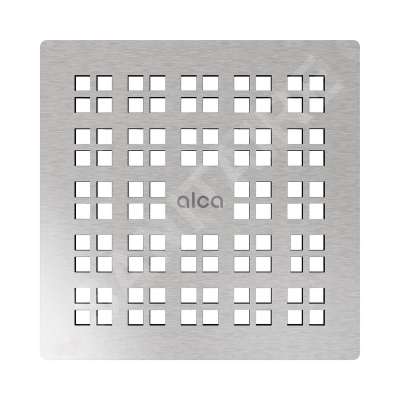Alcadrain Grilles - Grille 102x102 mm, acier inoxydable MPV015
