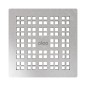 Alcadrain Grilles - Grille 102x102 mm, acier inoxydable MPV015