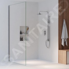 Steinberg 100 - Set de douche sans robinetterie, diamètre 200 mm, chrome 100 2780