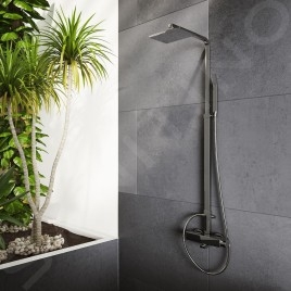 Steinberg 120 - Set de douche, 200x145 mm, chrome 120 2760