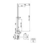 Steinberg 160 - Set de douche, 220x145 mm, chrome 160 2762