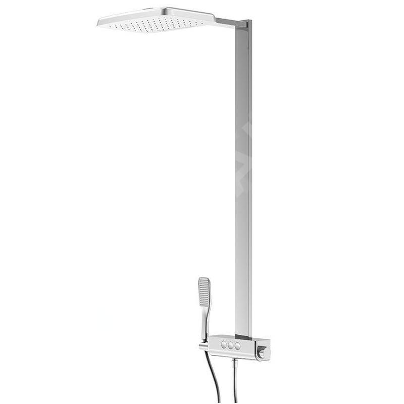 Steinberg 390 - Set de douche avec thermostat, 255x210 mm, chrome 390 2743 Steinberg 390 - Set de douche avec thermostat, 255x210 mm, chrome 390 2743