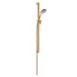 Keuco Edition 400 - Set de pommeau de douche, barre et flexible, 3 jets, bronze brossé 51587030000