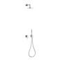 Keuco IXMO - Set de douche avec mitigeur encastré, diamètre 25 cm, chrome 59603010001 Keuco IXMO - Set de douche avec mitigeur encastré, diamètre 25 cm, chrome 59603010001