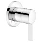 Keuco IXMO - Set de douche avec mitigeur encastré, diamètre 25 cm, chrome 59603010001 Keuco IXMO - Set de douche avec mitigeur encastré, diamètre 25 cm, chrome 59603010001