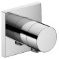 Keuco IXMO - Set de douche avec thermostat à encastrer, 25 x 25 cm, chrome 59605010002 Keuco IXMO - Set de douche avec thermostat à encastrer, 25 x 25 cm, chrome 59605010002