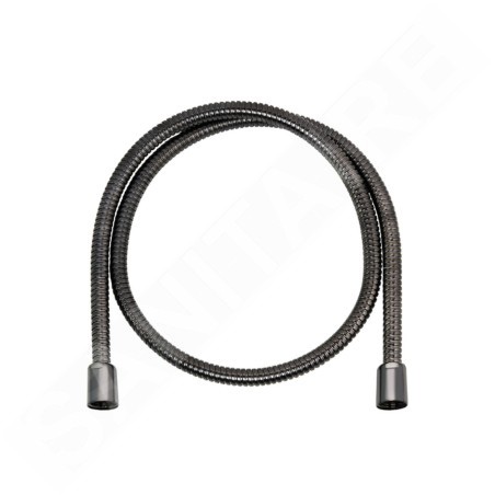 Keuco Accessoires de douche - Flexible de douche 160 cm, chrome noir brossé 59995131600
