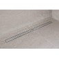 Hansgrohe RainDrain Allround - Caniveau de douche 120 cm, avec grille, acier inoxydable brossé 56190800