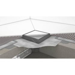 Hansgrohe RainDrain Point - Bonde de sol, 15 x 15 cm, inox brossé 56249800
