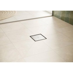 Hansgrohe RainDrain Point - Bonde de sol, 15 x 15 cm, inox brossé 56249800