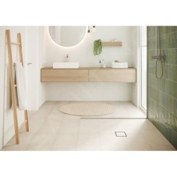 Hansgrohe RainDrain Point - Bonde de sol, 15 x 15 cm, inox brossé 56249800