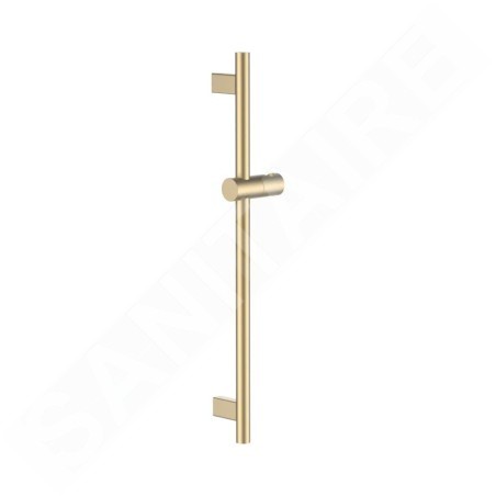 Laufen Accessoires de douche - Barre de douche 60 cm, dorée mat brillant HF904791462000