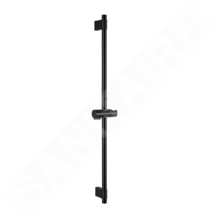 Jika Mio Style - Barre de douche 80 cm, noir mat H3642F07163101