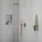 Ravak Douches - Pomme de douche, or rose brossé X07P706