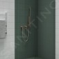 Ravak Douches - Barre de douche, 70 cm, or rose brossé X07P715