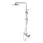 Keuco Plan blue - Set de douche avec thermostat, diamètre 25 cm, 3 jet, chrome 53926012321 Keuco Plan blue - Set de douche avec thermostat, diamètre 25 cm, 3 jet, chrome 53926012321