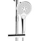 Keuco Plan blue - Set de douche avec thermostat, diamètre 25 cm, 3 jet, chrome 53926012321 Keuco Plan blue - Set de douche avec thermostat, diamètre 25 cm, 3 jet, chrome 53926012321