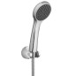 Bruckner Douches - Set de pommeau de douche, support et flexible, chrome 621.100.1