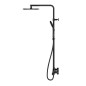 Keuco Plan blue - Set de douche avec thermostat, diamètre 25 mm, 3 jet, noir mat 53926372321 Keuco Plan blue - Set de douche avec thermostat, diamètre 25 mm, 3 jet, noir mat 53926372321