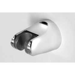 Bruckner Douches - Set de pommeau de douche, support et flexible, chrome 621.100.1