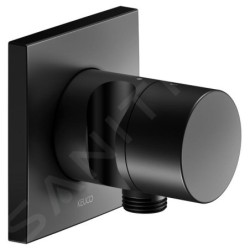 Keuco IXMO - Set de douche à encastrer, 25 x 25 cm, noir mat 59603370002