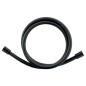 Novaservis Flexibles - Flexible de douche, 1500 mm, noir NOVAFLEX/150,5