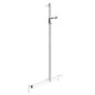 Keuco Axess - Barre de maintien avec barre de douche 70x130 cm, avec support de douche, chrome 35014017013
