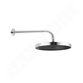 kielle Harmonia - Set de douche avec mitigeur encastré, 2 sorties, avec accessoires et corps d’encastrement, chrome 20623SP20