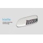 kielle Harmonia - Set de douche avec mitigeur encastré, 2 sorties, avec accessoires et corps d’encastrement, chrome 20623SP30
