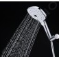 kielle Harmonia - Set de douche avec mitigeur encastré, 2 sorties, avec accessoires et corps d’encastrement, chrome 20623SP30