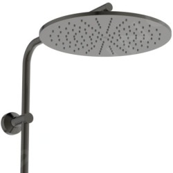 Ideal Standard CeraTherm - Set de douche avec thermostat, diamètre 30 cm, gris magnétique A7589A5