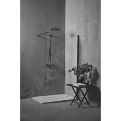Ideal Standard CeraTherm - Set de douche avec thermostat, diamètre 30 cm, gris magnétique A7589A5