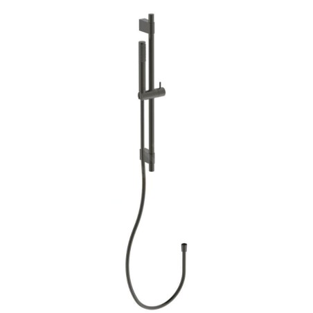 Ideal Standard Idealrain - Set de pommeau de douche, barre et flexible, Magnetic Grey A7616A5
