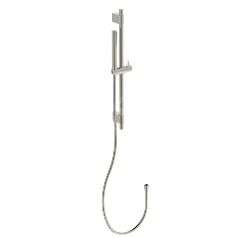 Ideal Standard Idealrain - Set de pommeau de douche, barre et flexible, acier A7616GN