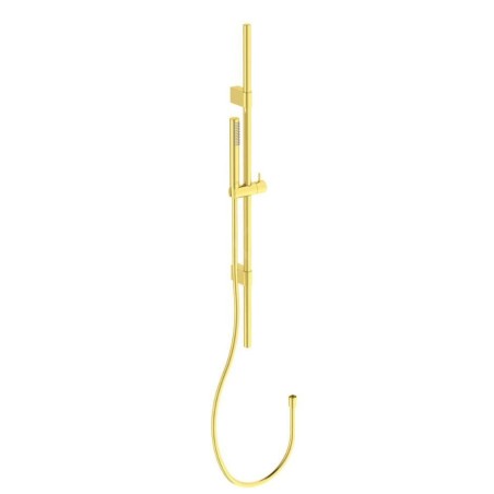 Ideal Standard Idealrain - Set de pommeau de douche, barre et flexible, or brossé A7617A2