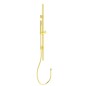 Ideal Standard Idealrain - Set de pommeau de douche, barre et flexible, or brossé A7617A2