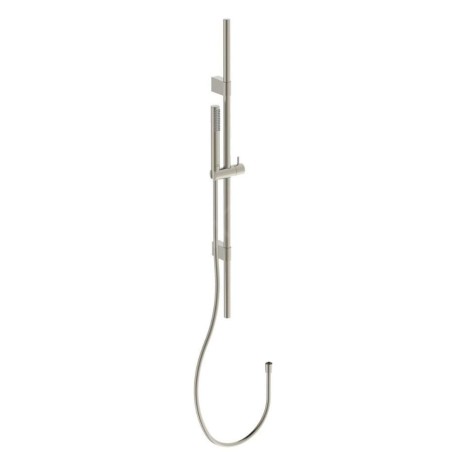 Ideal Standard Idealrain - Set de pommeau de douche, barre et flexible, acier A7617GN