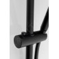 Sapho Douches - Set pomme de douche, barre et flexible, 2 jets, noir mat SC515