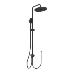 Ideal Standard CeraTherm - Set de douche sans mitigeur, diamètre 26 cm, 2 jets, noir soyeux BD747XG