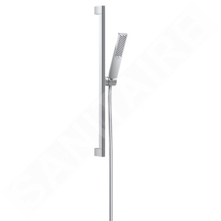Hansgrohe Pulsify E - Ensemble pomme de douche, tige et flexible, EcoSmart, chrome 24380000